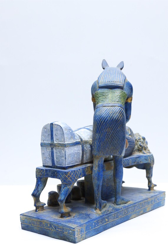 IMPERIAL TREASURES エジプト　ツタンカーメン　　アヌビス エジプトの偉大な神アヌビス、ミイラ化の神、ツタンカーメン王のミイラ