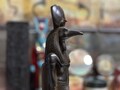 Ancient Egyptian Thoth statue, God of Moon, Egyptian god of wisdom. Customized name available product logo