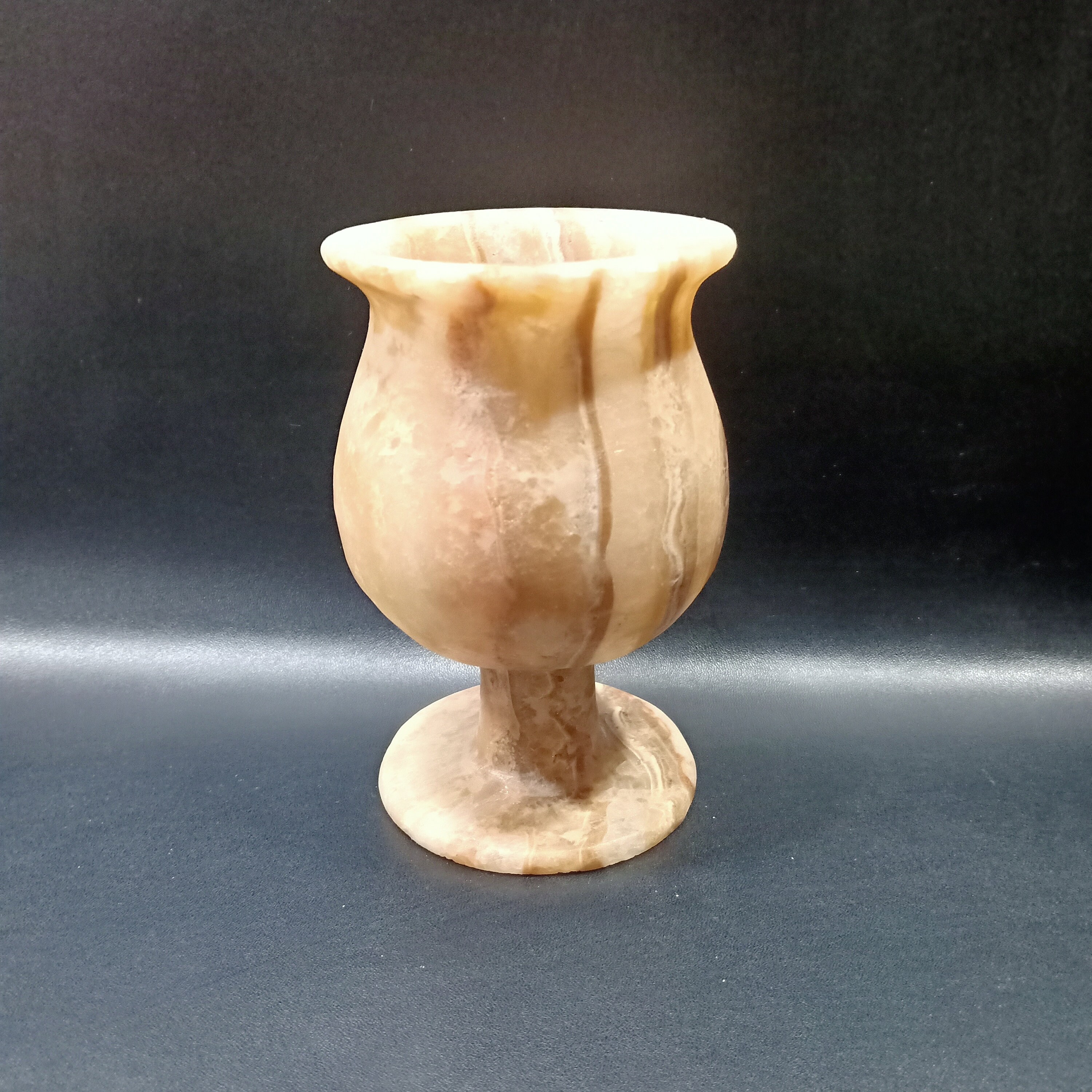 Unique Egyptian Alabaster Vase with amazing colors you can use Etsy