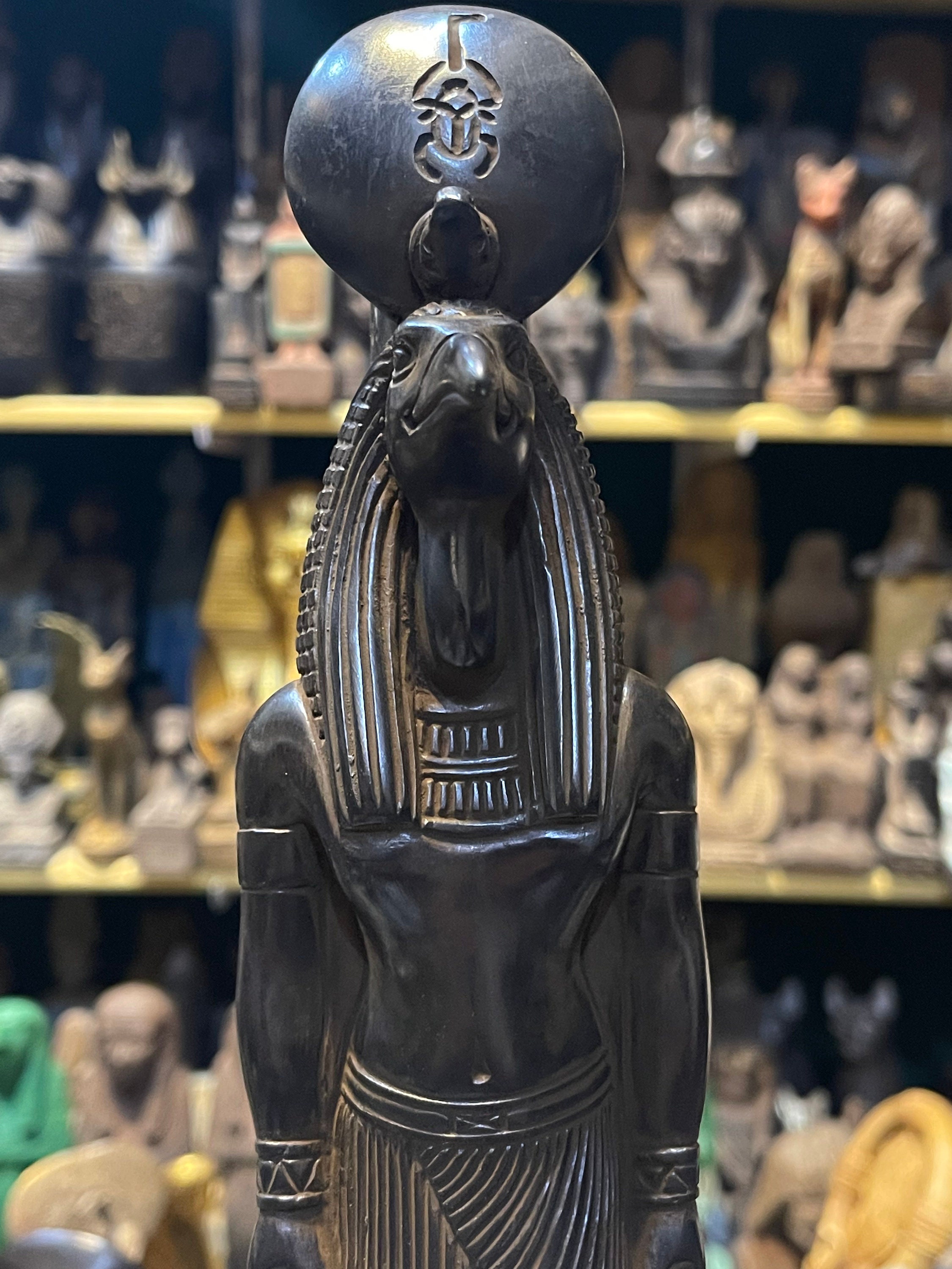 Ancient Egyptian Thoth Statue, God of Moon, Egyptian God of Wisdom ...