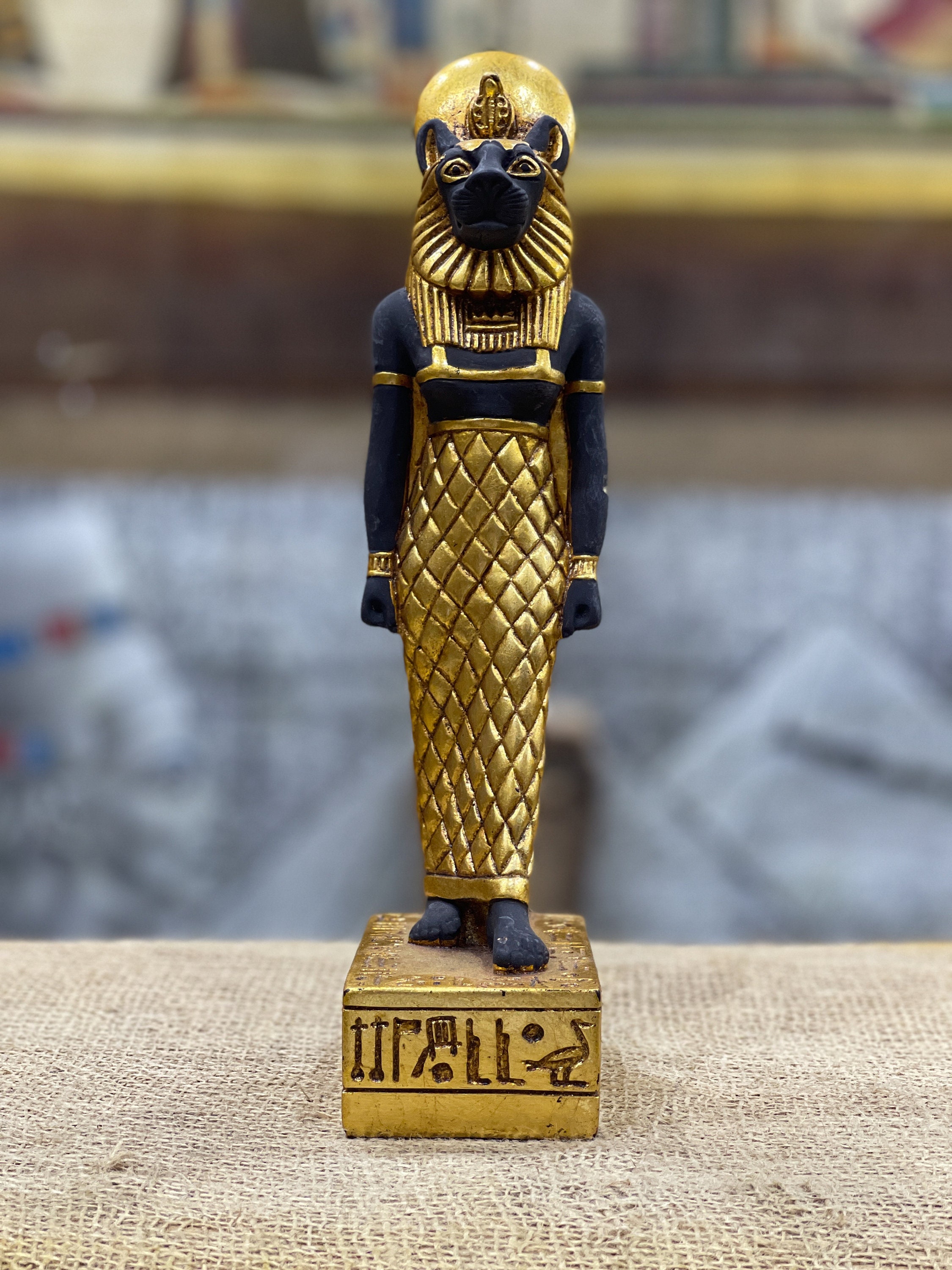 Unique Sekhmet Goddess - Goddess of War - Made in Egypt - Etsy