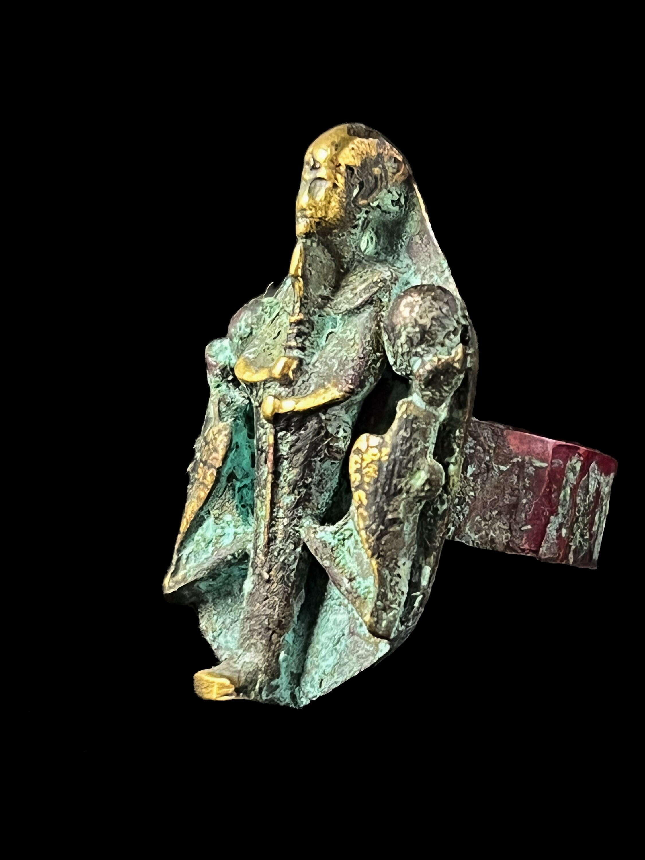 Ancient Egyptian Ring. Egyptian Rings in the Form of God Ptah and God ...