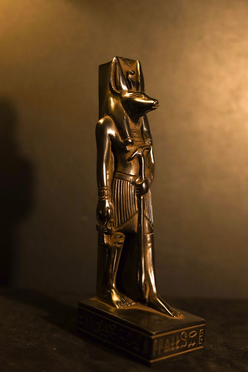 Amazing God Anubis - Ancient Egyptian Art - Etsy