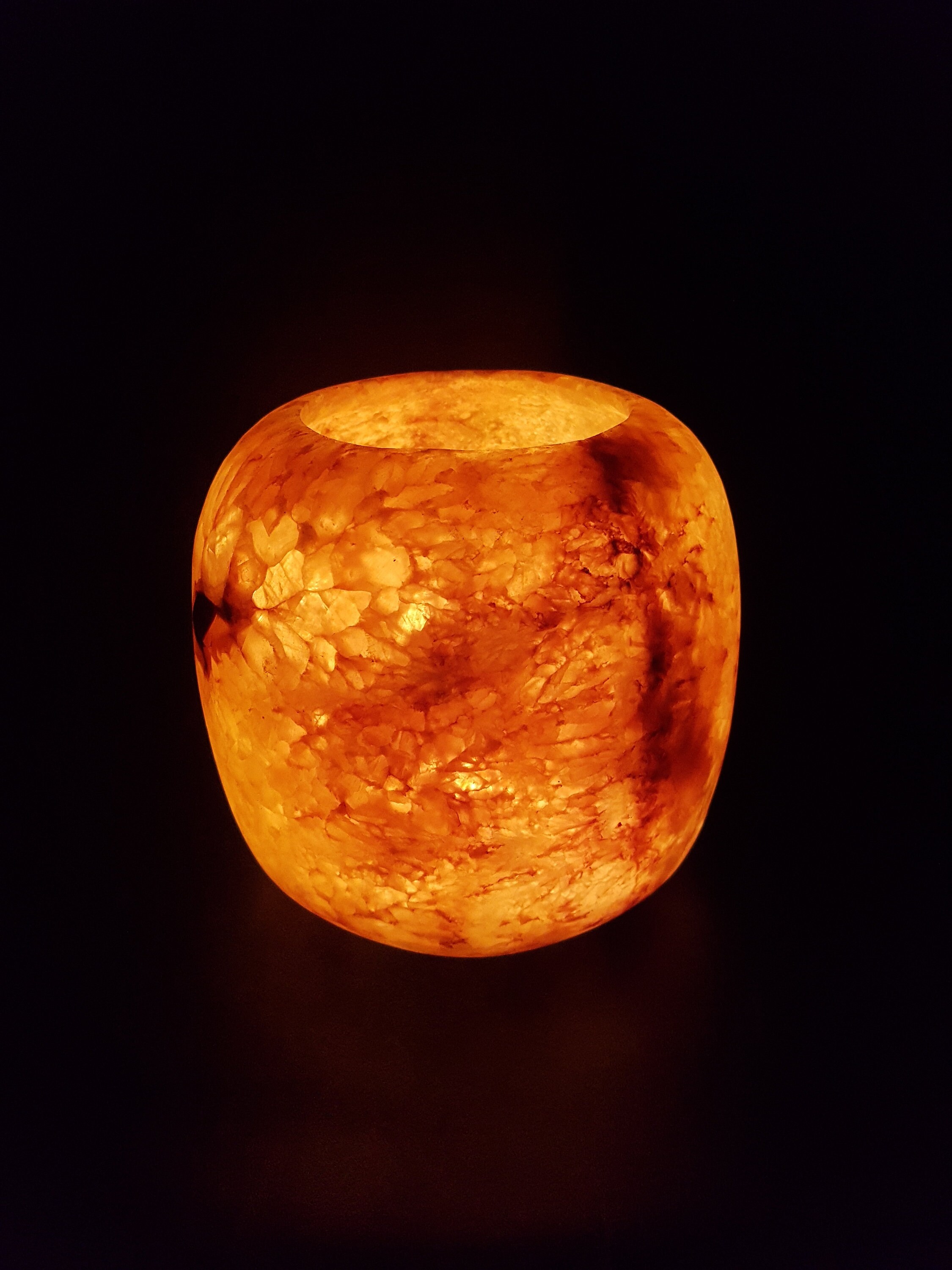 Amazing Translucent Egyptian Alabaster Candle Holder Enjoy Etsy