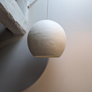 Lampe suspension COCON BULLE en laine feutrée image 4