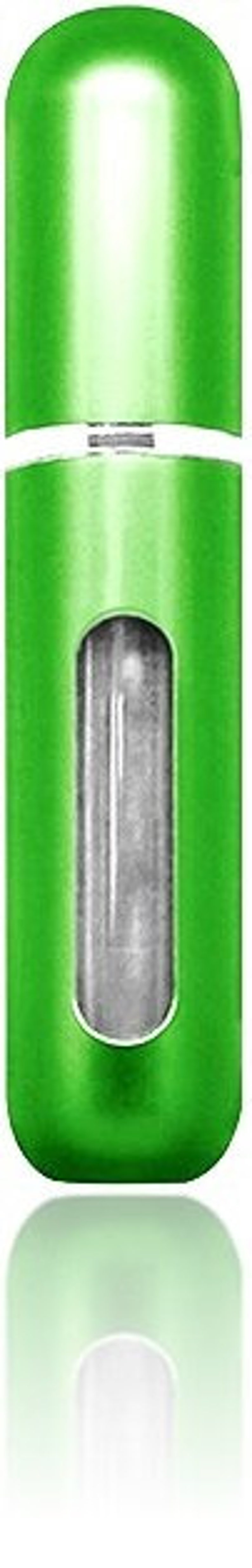Nachfüllbare Parfüm Aftershave Zerstäuber 5 ml Spray Pump Portable Flaschen Ideal für die Reise Kann BLACK & GOLD Personalisiert werden Chrome Green