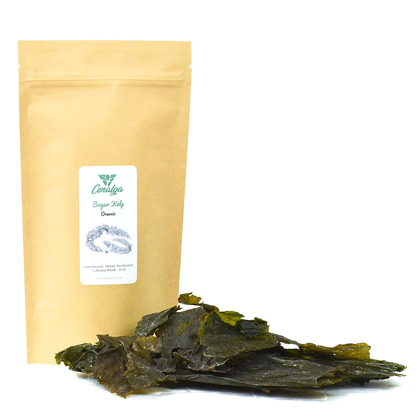 Organic Certified Sugar Kelp Pure Sustainably Hand Etsy