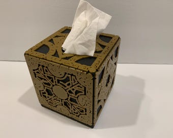 Hellraiser Puzzle Box Tissue Kleenex Cover Lament Configuration