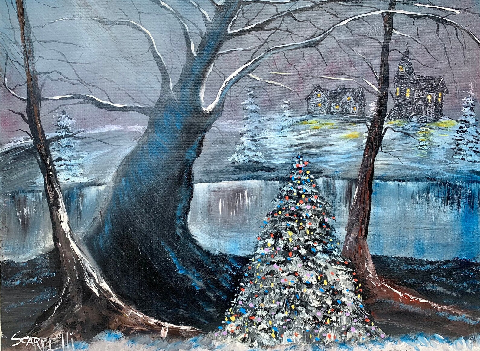 Christmas on the River Etsy