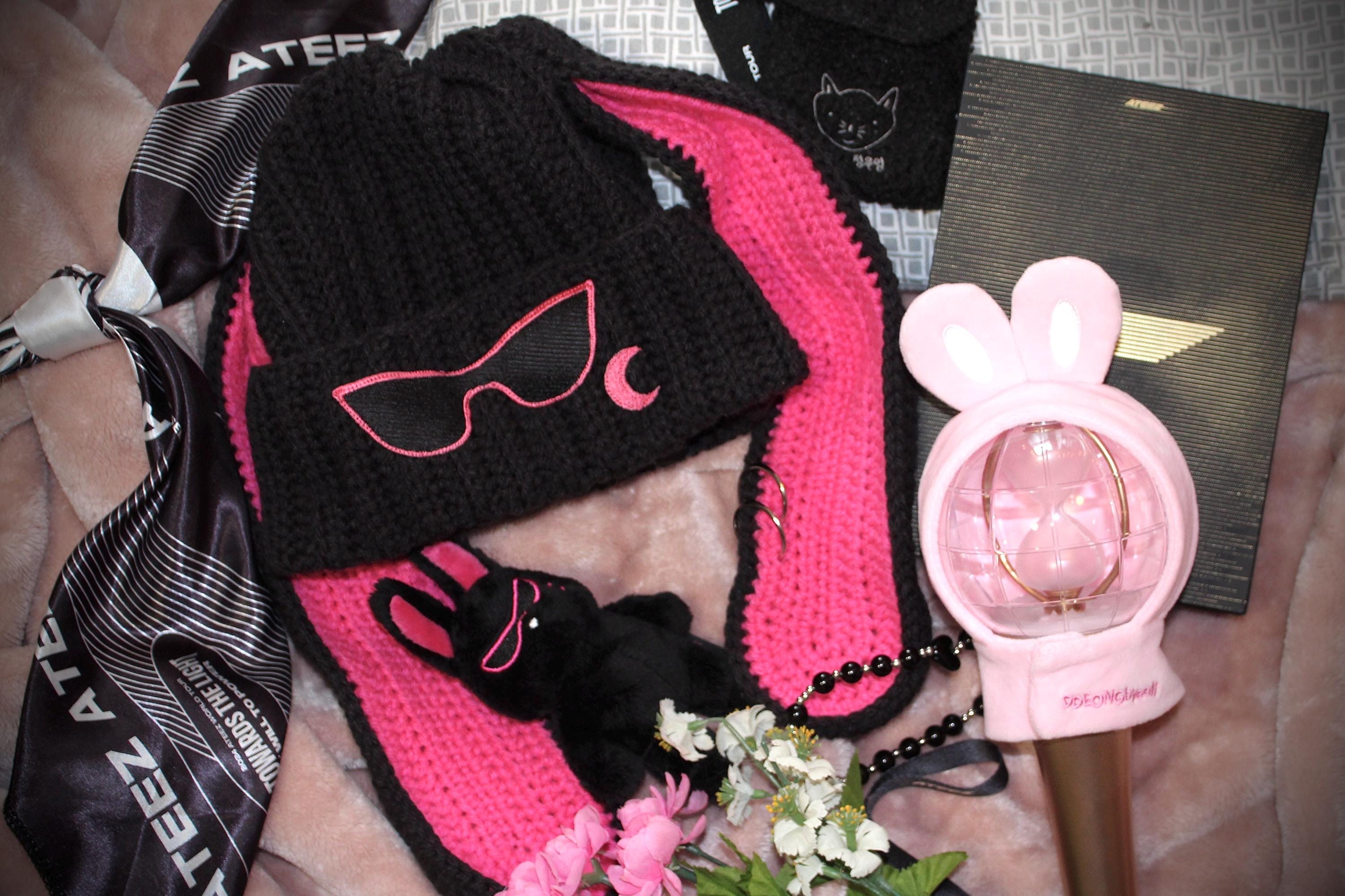 Mito Bunny Beanie - Etsy