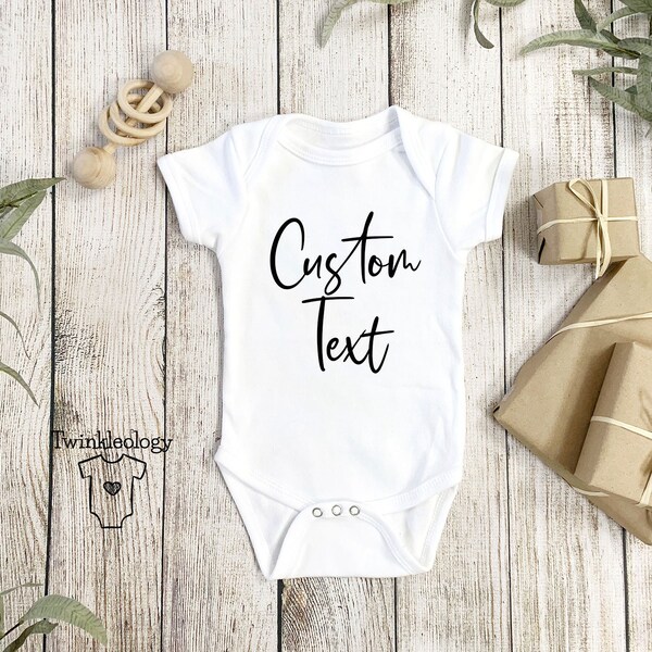 Custom Baby Clothing Etsy