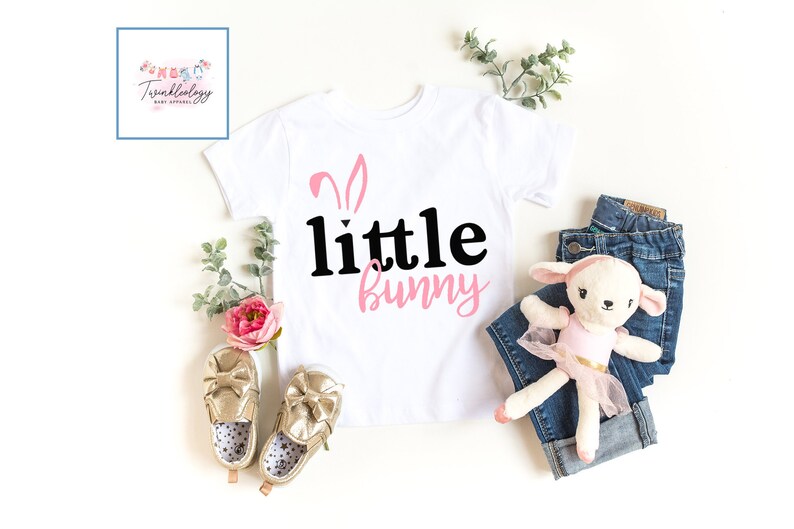 Easter Bunny Girl Shirt Bunny Girl Shirt Cute Easter Shirt Easter Girls Easter Shirt Easter Girl Gift Little Bunny Girl Shirt