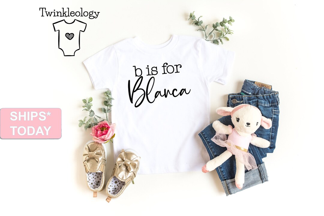 Personalized Girl Shirt Custom Baby Girl Shirt Cute Girl Tshirt Cute