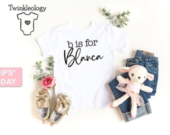 Personalized Girl Shirt - Custom Baby Girl Shirt - Cute Girl Tshirt - Cute Girl Shirt - Custom Toddler Shirt - Cute Girl Shirt