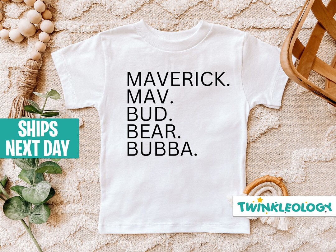 Nickname Shirt, Custom Name Shirt, Personalized Nickname Shirt, Cute Toddler Shirts, Gift Ideas