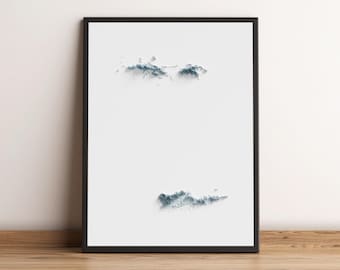 Îles Vierges américaines - Carte en relief ombrée - Topographie naturelle