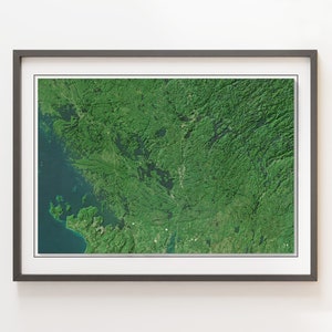 Muskoka, Ontario - Schattierte Reliefkarte - Bilder