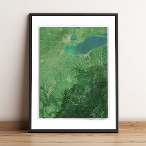 Ohio, USA - Reliefkarte - Bilder