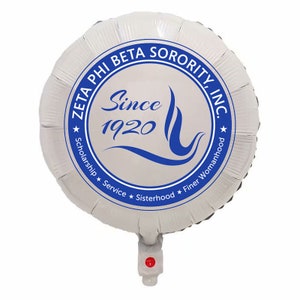 Zeta Phi Beta Foil Balloon
