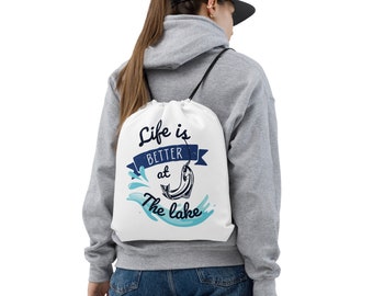 Life is Better on the Lake Turnbeutel