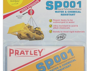 Pratley SP001 Special Performance Water & Chemical Resistant Adhesive - 36ml