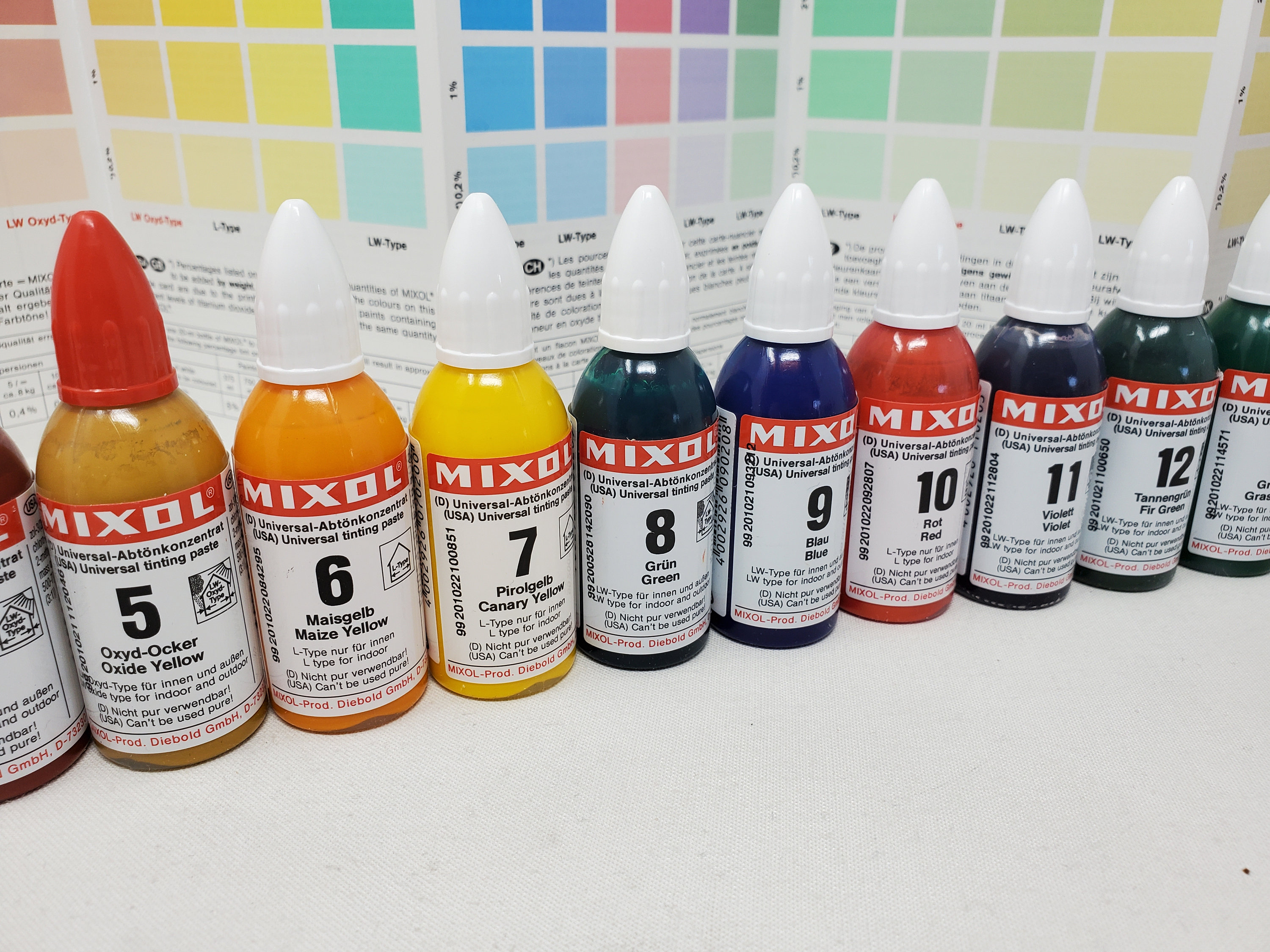 Mixol: A Multipurpose Tinted Base & Universal Colorant - Etsy