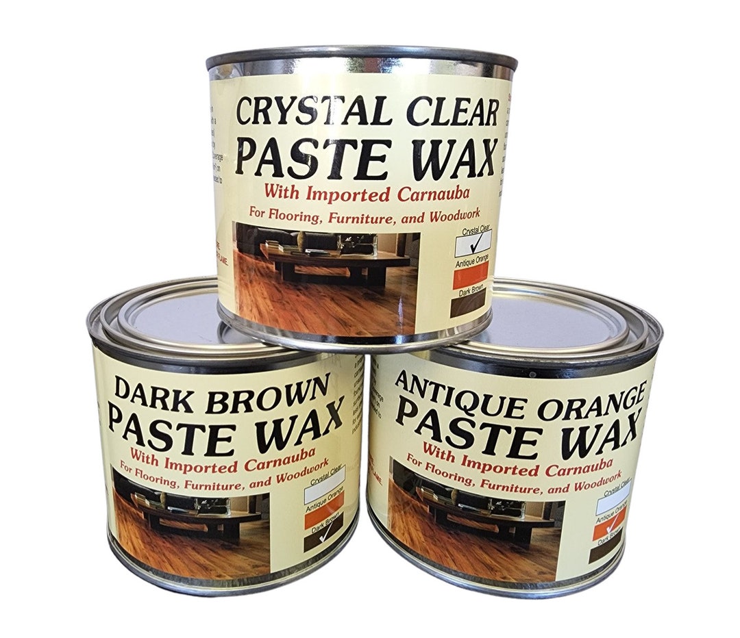 Paste Wax Crystal Clear Bowling Alley Wax 1lb Etsy