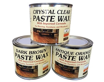Paste Wax Crystal Clear Bowling Alley Wax 1lb 