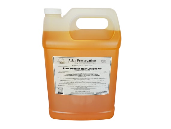 Pure Swedish Raw Linseed Oil