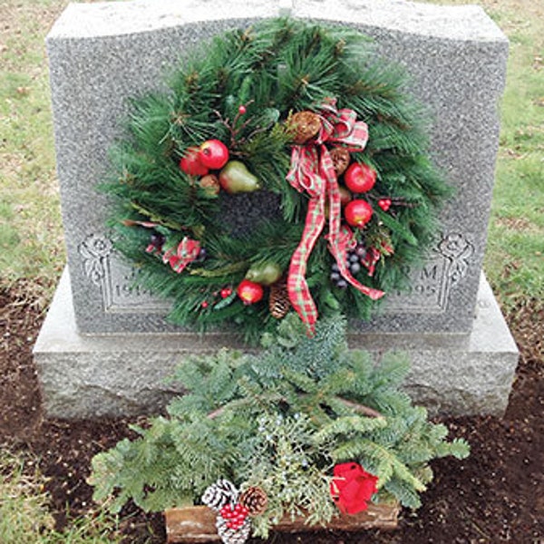Headstone Wreath Holder