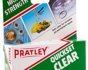 Pratley Quickset Clear Epoxy