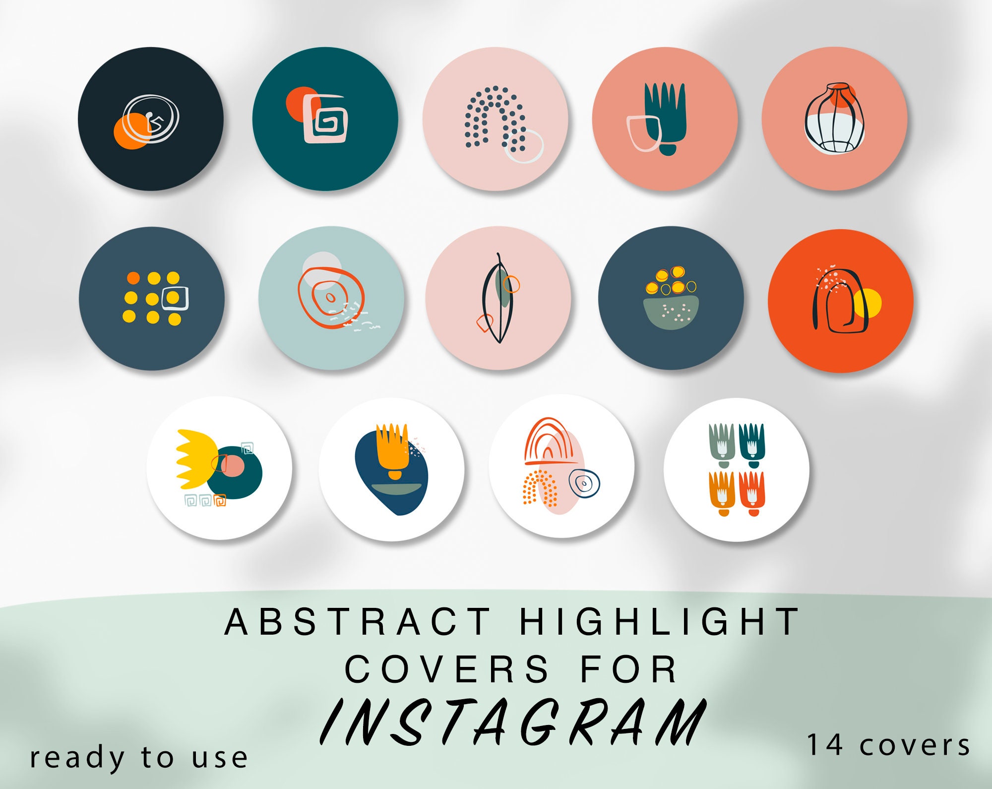 Boho highlight covers instagram story covers - kopolshort