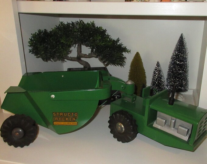 Structo Rocker Toy Vintage 1950’s Structo Rocker Dump Truck Hauler - Pressed Steel ...