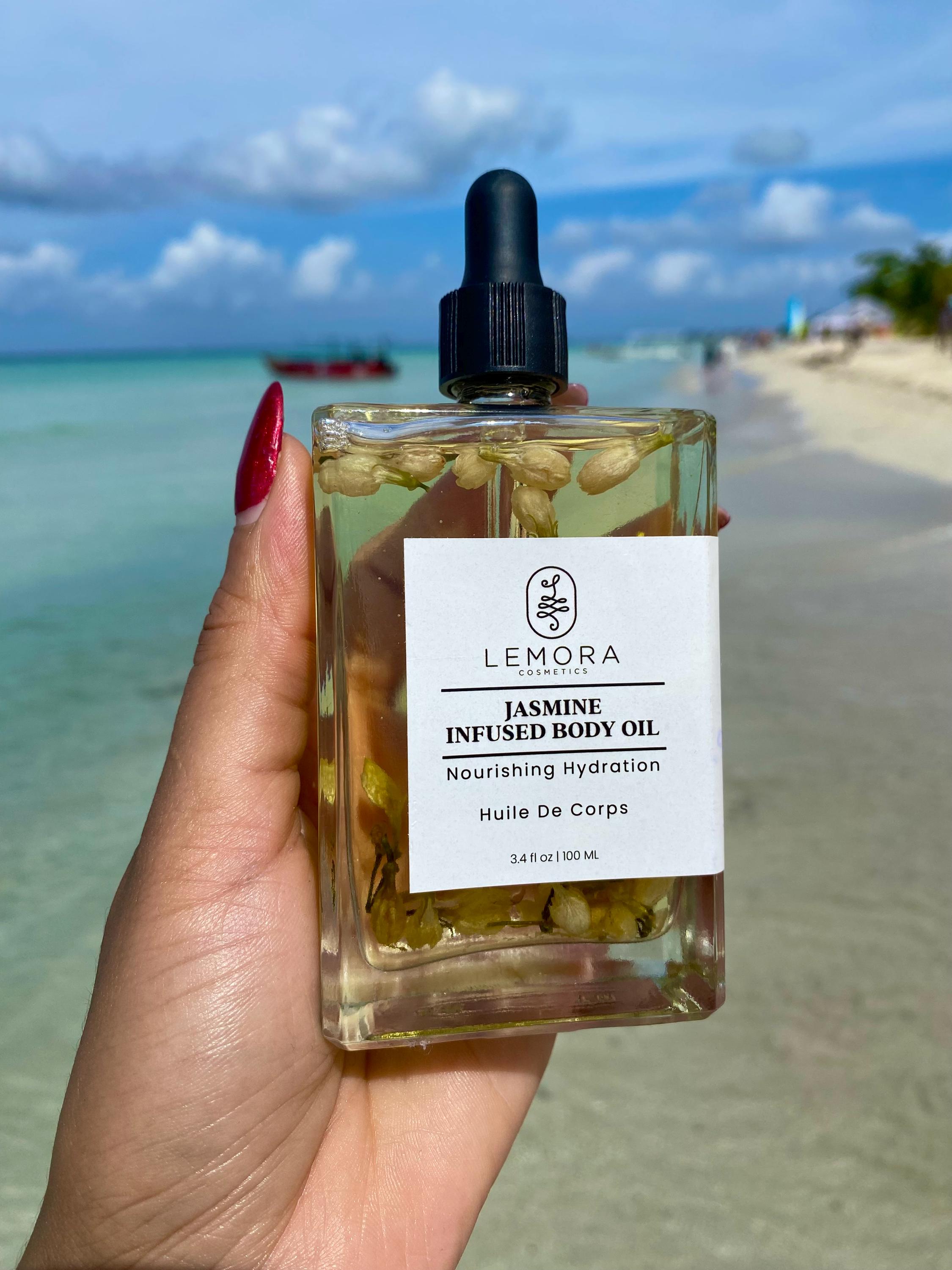 Jasmine Infused Body Oil - Glowing Skin Body Oil With Organic Jasmine ...