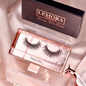 LUXURY Wedding Eyelashes. Beautiful Wispy Lashes. Real Mink Lashes. Reusable 3D Mink Eyelashes. High Quality