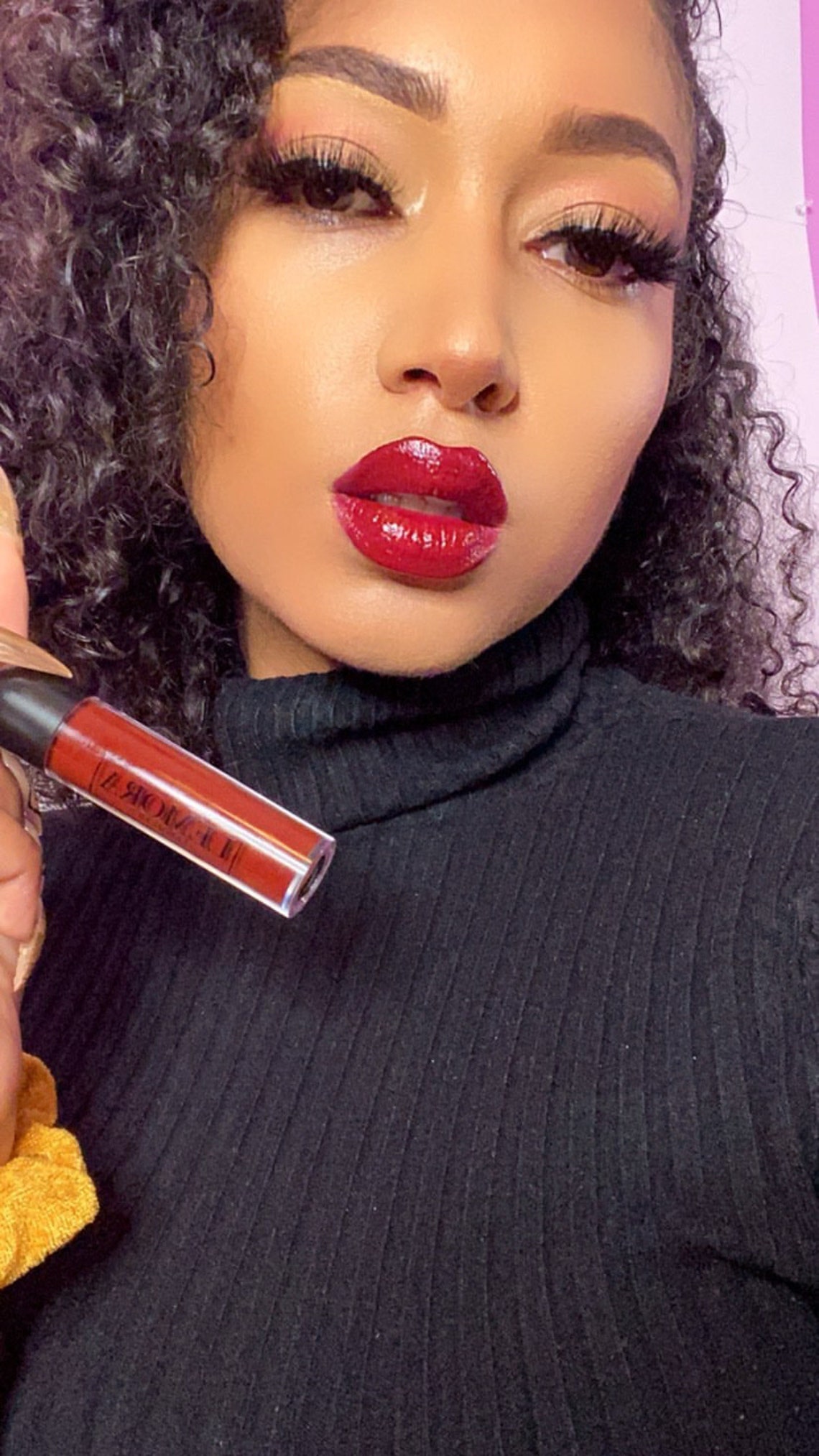 Dark Red Lip Color. Red Lip Gloss. Dark Red Lipstick. Etsy