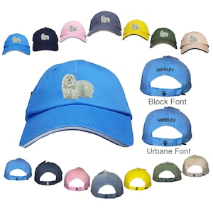 Coton de Tulear Gorras de Béisbol Unisex Bordadas - Sombreros de Béisbol 100% Algodón Sarga Suave para Mujeres y Hombres para Actividades al Aire Libre