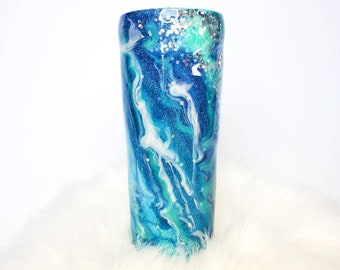 Glitter milky way tumbler