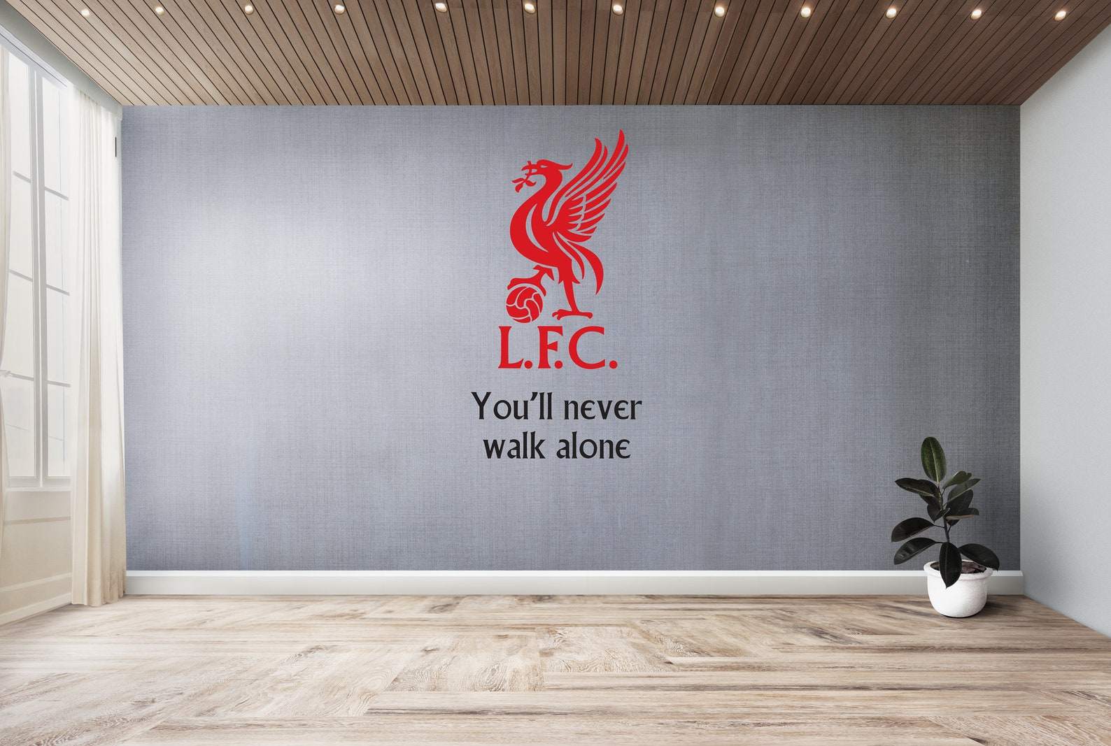 You will never Walk alone Liverpool Football Club Sticker Etsy You will never Walk alone Liverpool Football Club Sticker Etsy