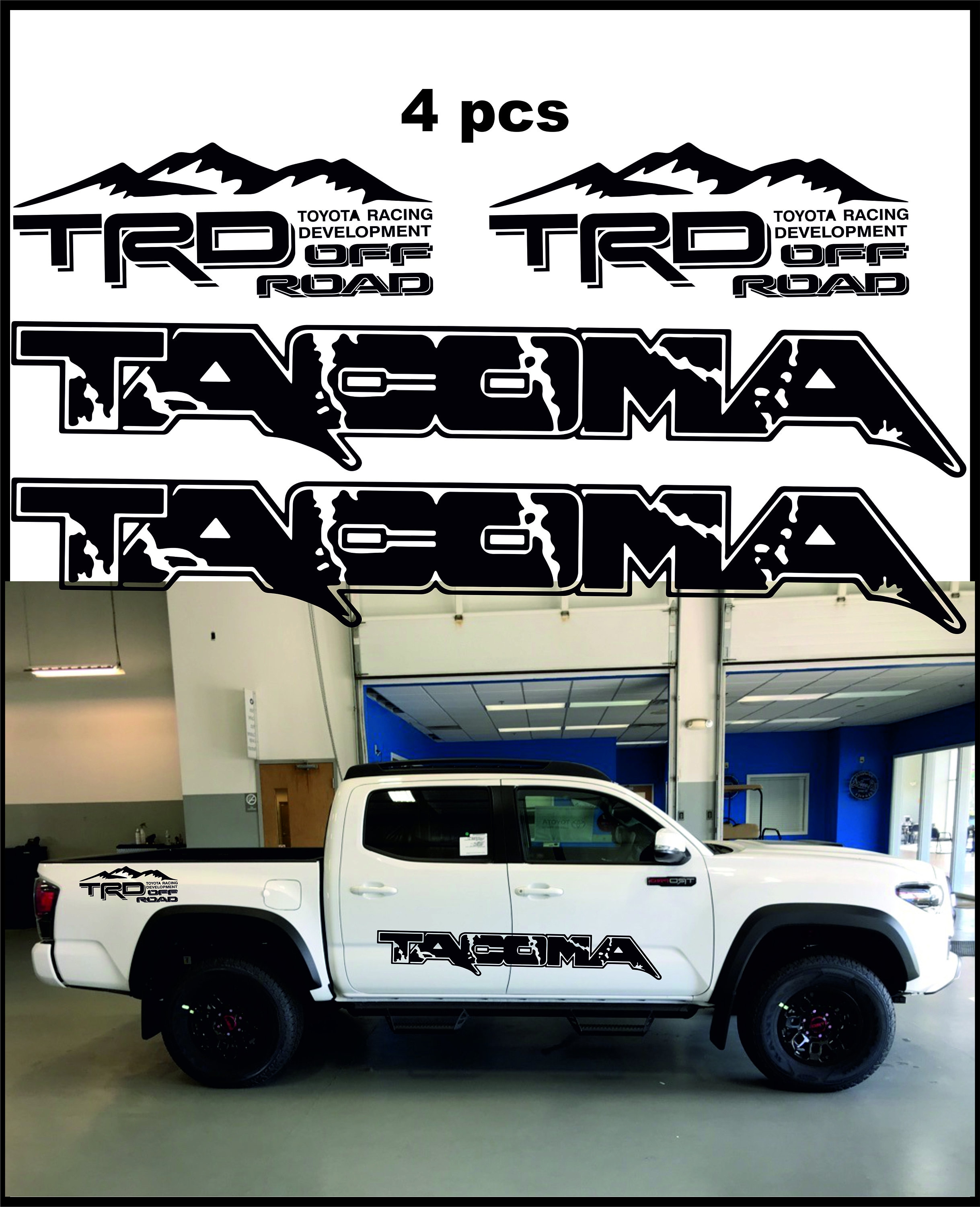 Toyota Tacoma Trd Stickers