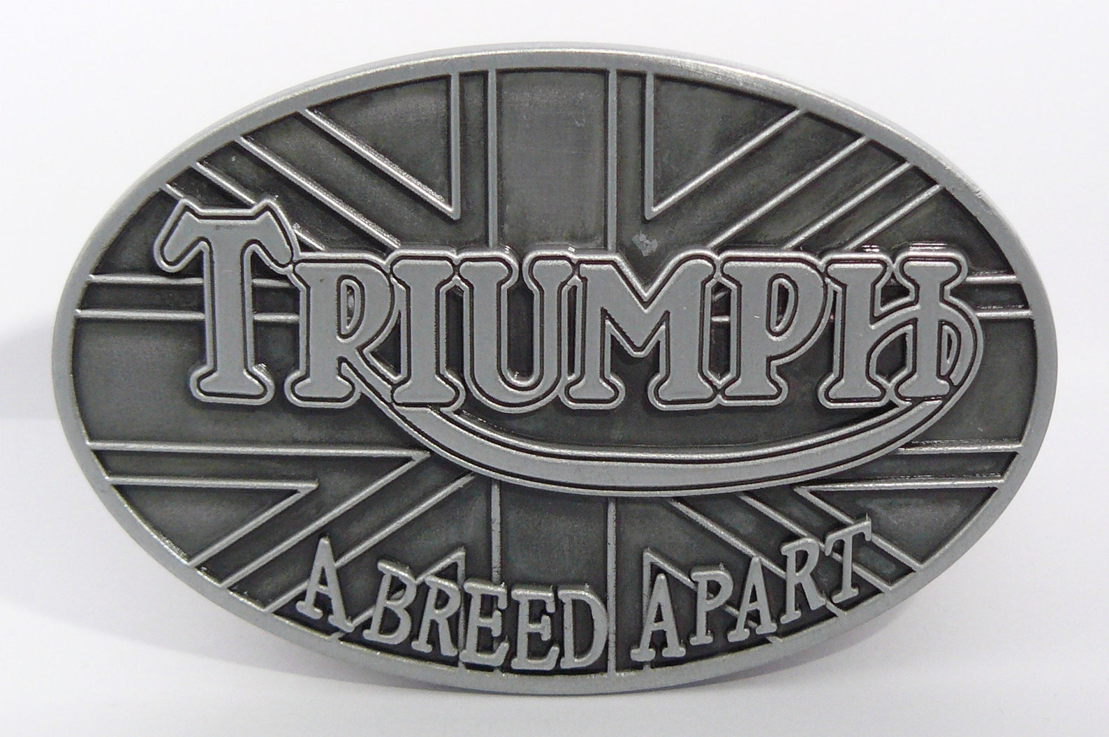 Triumph / Black Union Jack Belt Buckle Etsy UK