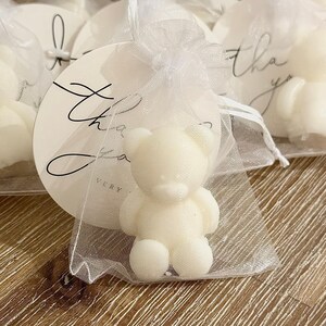 Teddy Bär Wachs schmilzt | Babypartygeschenke |  Babyparty | Geschenke