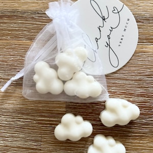 Wolke Wachs Melts | Babypartygeschenke |  Babyparty | Auf Wolke sieben | Über dem Mond | Motiv | Brautparty | Verlobungsfeier | Bevorzugungen