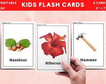 Alphabet "H" Flashcards, Large Alphabet Flash Cards Printable - ABC Flash Cards Printable - Learning Material - 5 by 7 Printable Cards