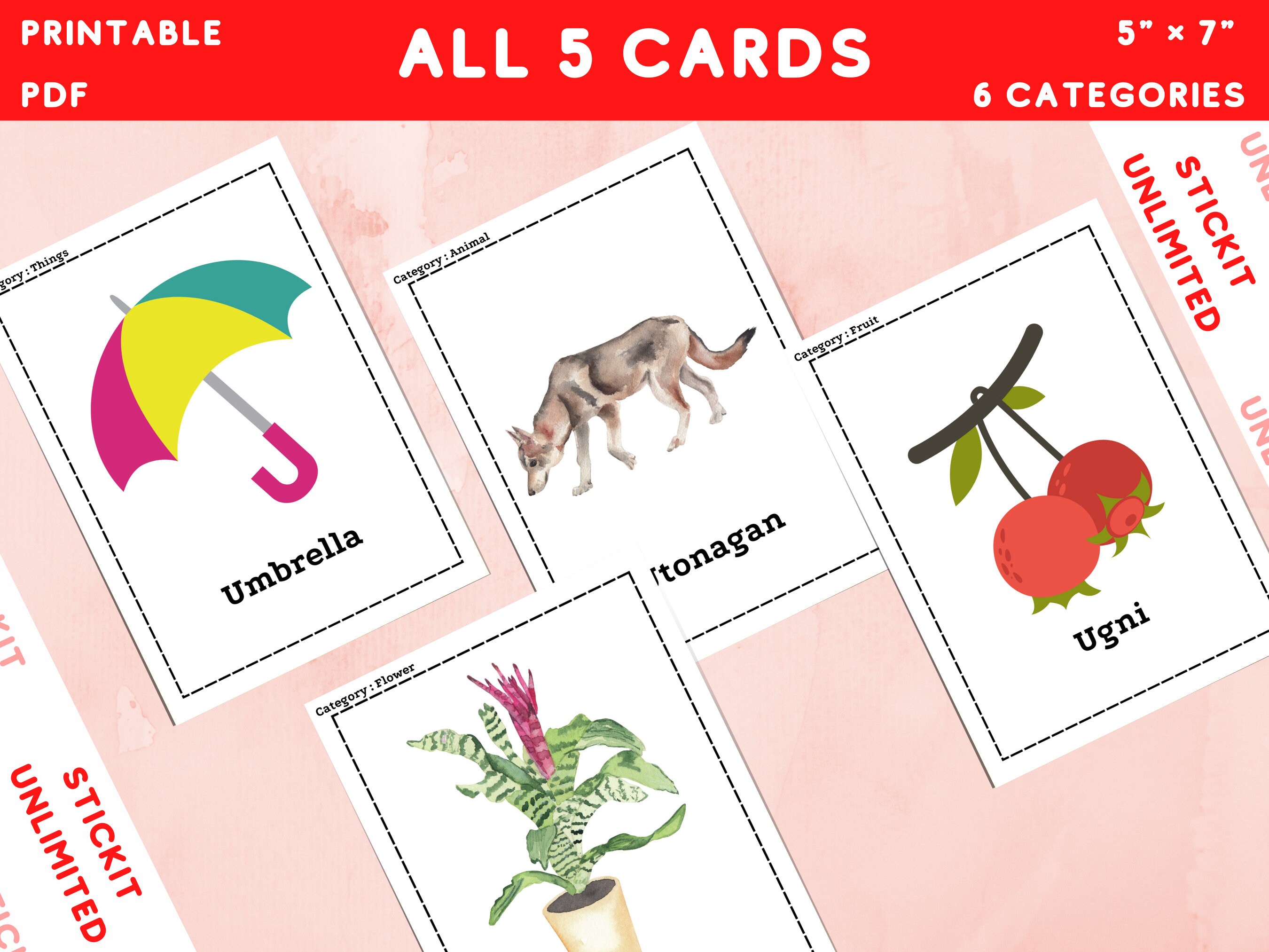 Children Class Poster - Letter U Learning Flash Cards - Kids Classroom ...