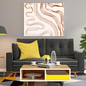 Digital Abstract Art Prints, Geometric Lines Art, Stripes Print, Abstract Line Prints, Minimalist Print, Downloadable Art, Home Office Decor