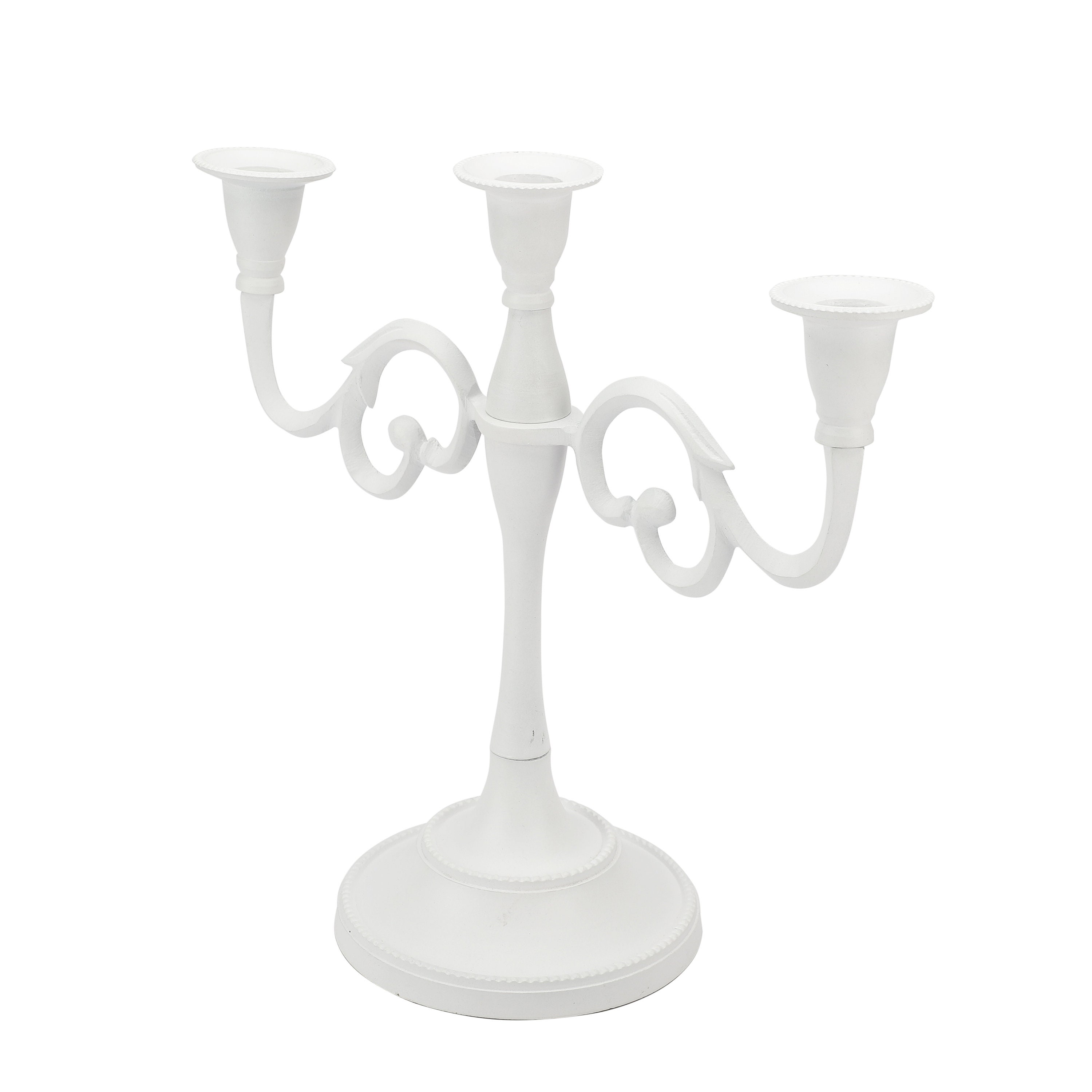 Home & Living Rely+ Three Arm Candelabra Tall Candle Holder 3 Arm Taper