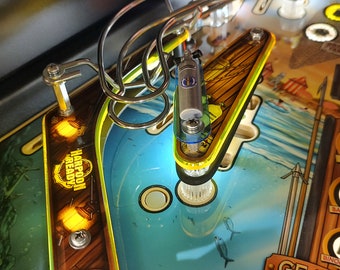 Stern JAWS Pro Prem LE Pinball 4-Piece Fluorescent Protector Set.