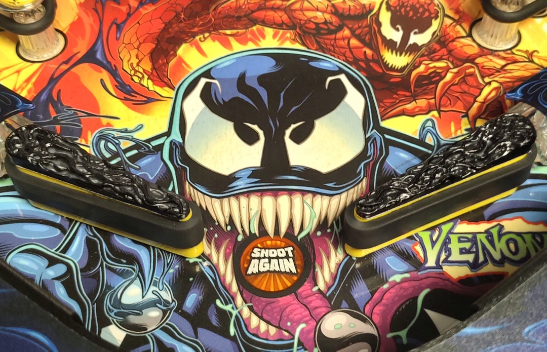 Stern VENOM Symbiote 3D Flipper Toppers - Etsy