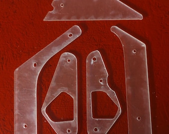 Stern Metallica Remastered Pinball 5 Piece Clear Protector Set